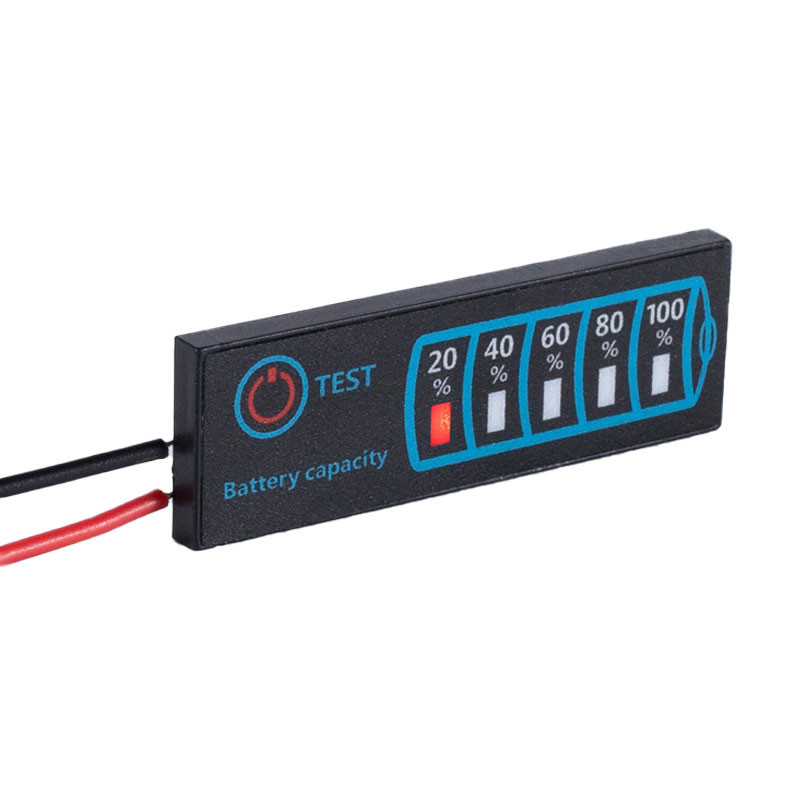 1S-8S 18650 Li-ion Lipo Lithium 5-30V švino rūgšties akumuliatoriaus lygio indikatoriaus testeris LCD ekrano matuoklio modulio talpos įtampos matuoklis