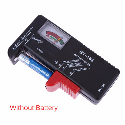 Universal Digital Battery Tester Voltage Checker for AA AAA 9V Button Multiple Size Tester Battery Tester Voltage Meter Tools New 2022