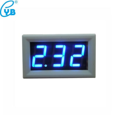 Voltmetru digital YB27 LED DC 2,5 V 2,8 V la 30 V 150 V Contor de panou de tensiune Roșu Albastru Verde Electromobil Motocicletă Indicator voltaj auto
