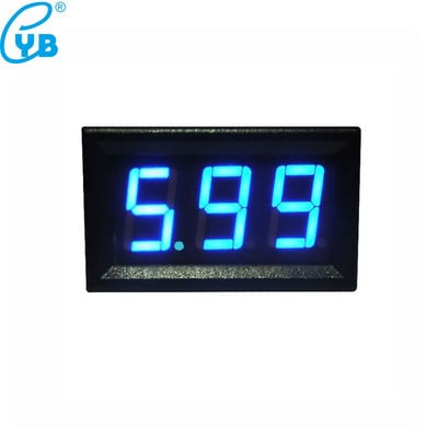 Voltmetru digital YB27 LED DC 2,5 V 2,8 V la 30 V 150 V Contor de panou de tensiune Roșu Albastru Verde Electromobil Motocicletă Indicator voltaj auto