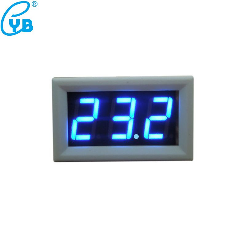 Voltmetru digital YB27 LED DC 2,5 V 2,8 V la 30 V 150 V Contor de panou de tensiune Roșu Albastru Verde Electromobil Motocicletă Indicator voltaj auto