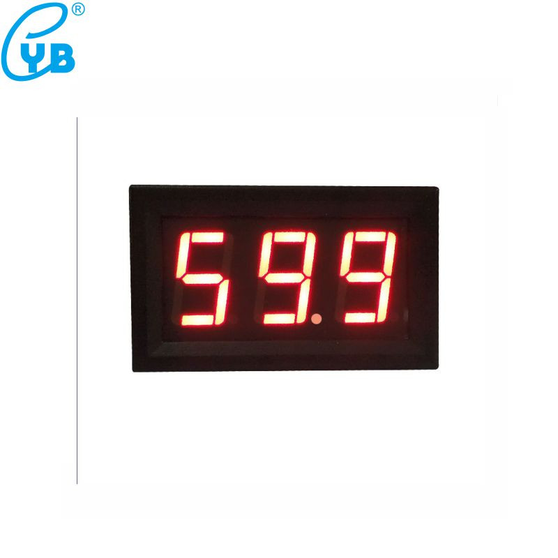 Voltmetru digital YB27 LED DC 2,5 V 2,8 V la 30 V 150 V Contor de panou de tensiune Roșu Albastru Verde Electromobil Motocicletă Indicator voltaj auto