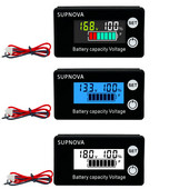 3S-20S alalisvoolu aku voltmeeter DC 8V-100V mahu indikaator võimsusmõõtur Liitium LiFePO4 plii-happeelement 12V 24V 48V 60V 72V 84V