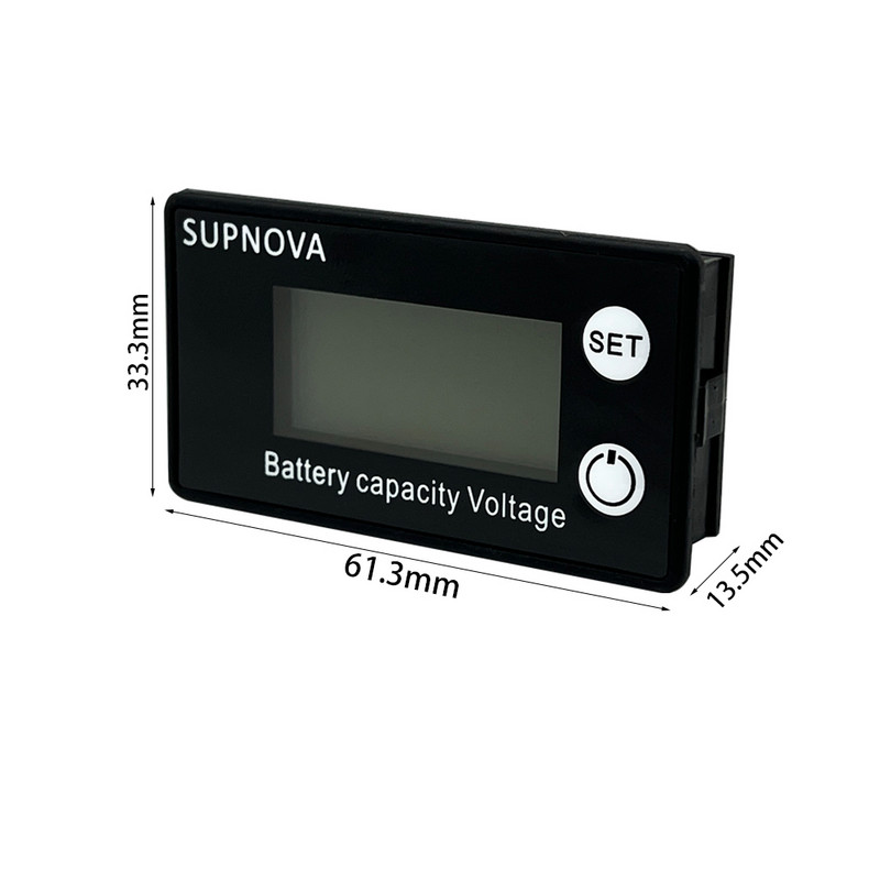 3S-20S DC baterija Voltmetar DC 8V-100V Indikator kapaciteta Mjerač snage Litij LiFePO4 olovno-kiselinska ćelija 12V 24V 48V 60V 72V 84V