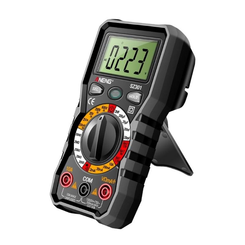 Augstas precizitātes digitālais multimetrs, voltmetrs, automātiskais diapazona profesionāls daudzkārtējs tests
