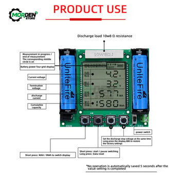 XH-M239 Lithium Battery 18650 True Capacity Tester Module MaH/mwH Digital Measurement Tool for Electronic Device Battery Tester