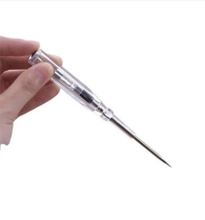 Augstas kvalitātes auto 6V 12V 24V līdzstrāvas automašīnu kravas automašīnu sprieguma ķēdes testeris automašīnu pārbaude VoltMet garās zondes pildspalvas spuldzes automašīnu apkope