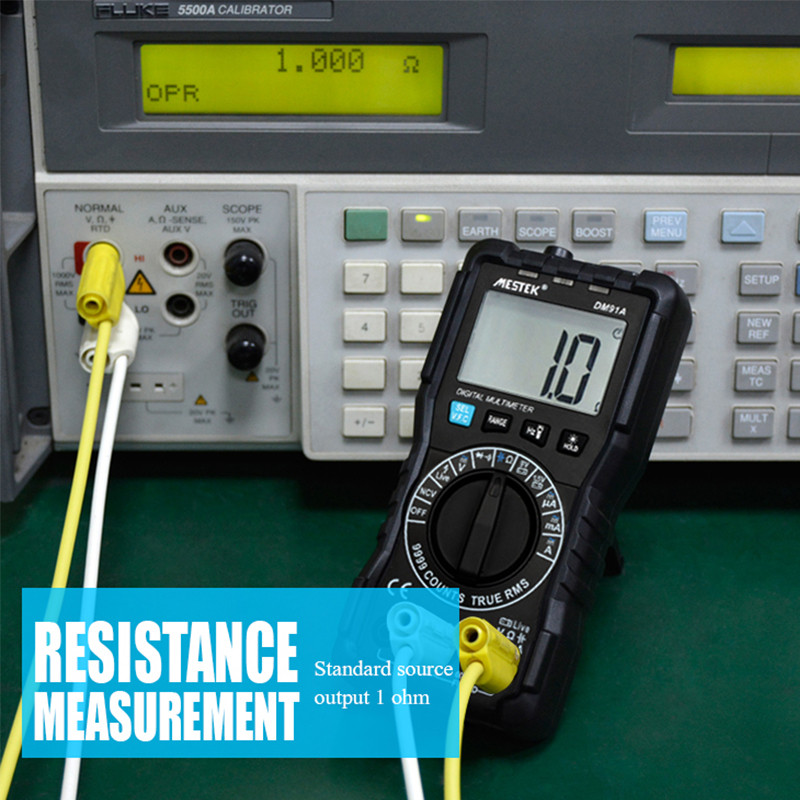 DM91 intelligens multiméter digitális váltóáramú egyenáramú feszültség mérővezeték automatikus hatótávolságú T-RMS multimetro digitális professzionális kapacitásvizsgáló