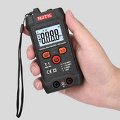 Pocket Smart Digital Multimeter Mini Automotive Tester True RMS NCV 600V AC DC Voltage Tester Φορητό ηλεκτρικό πολύμετρο T1