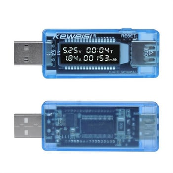 Δοκιμαστής χωρητικότητας τάσης USB Volt Ανίχνευση τάσης ρεύματος φορτιστή Δοκιμαστής χωρητικότητας μετρητή ανιχνευτή ισχύος κινητής τηλεφωνίας Δοκιμή μπαταρίας