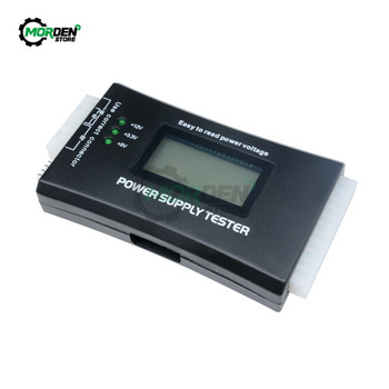 LCD тестер за захранване PC компютър 20/24 Pin 4 PSU ATX BTX ITX SATA HDD тестер Battery Power Bank Meter for Electrician Tools