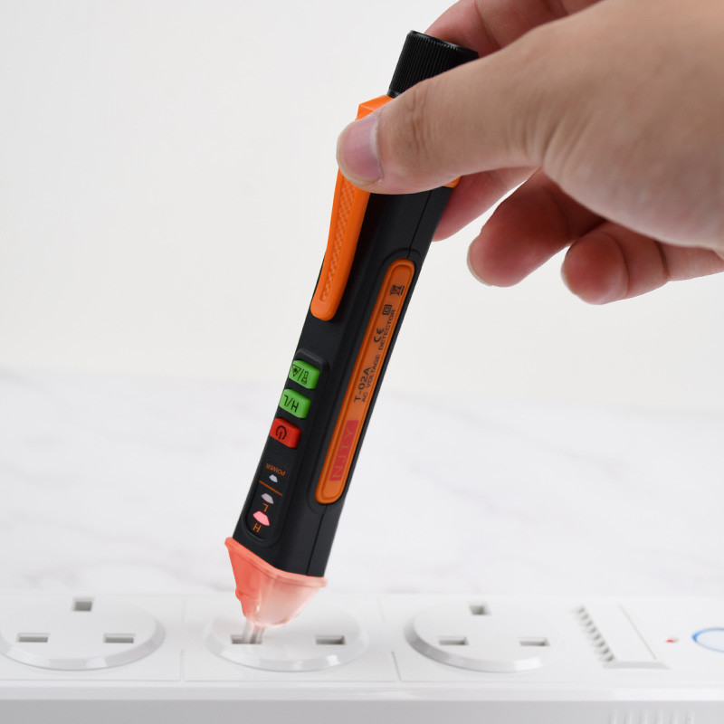 NJTY T02A Detektor izmjeničnog napona Olovka Indikator Električni senzor Prijelomna točka Tester strujnog kruga Zvuk Svjetlosni alarm s laserskom svjetiljkom