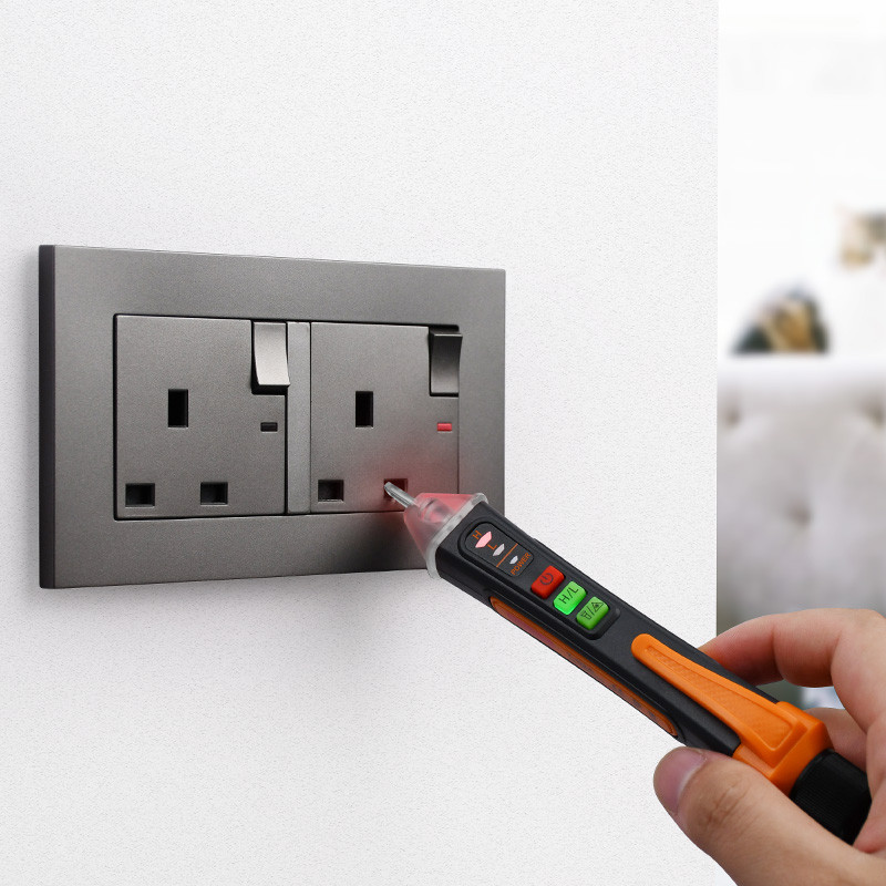 NJTY T02A Detektor izmjeničnog napona Olovka Indikator Električni senzor Prijelomna točka Tester strujnog kruga Zvuk Svjetlosni alarm s laserskom svjetiljkom