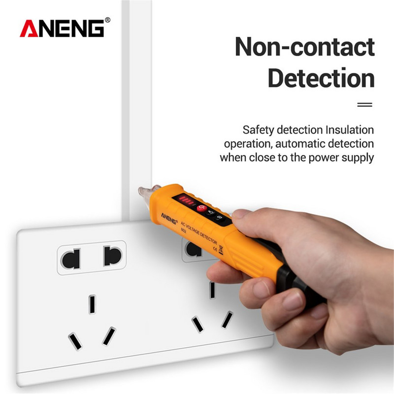 Digitális detektorok AC feszültség 12-1000 V érintésmentes teszter toll teszter mérő Volt áram elektromos tesztceruza VD801 802 806