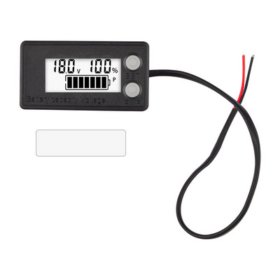 6133A Βολτόμετρο μπαταρίας DC 8V-100V Ένδειξη χωρητικότητας Μετρητής ισχύος Lithium LiFePO4 Lead-acid Cell 12V 24V 48V with Waterproofing
