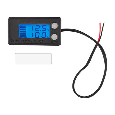 6133A Βολτόμετρο μπαταρίας DC 8V-100V Ένδειξη χωρητικότητας Μετρητής ισχύος Lithium LiFePO4 Lead-acid Cell 12V 24V 48V with Waterproofing