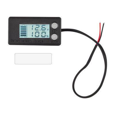 6133A Βολτόμετρο μπαταρίας DC 8V-100V Ένδειξη χωρητικότητας Μετρητής ισχύος Lithium LiFePO4 Lead-acid Cell 12V 24V 48V with Waterproofing