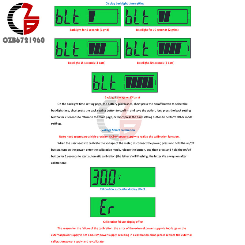 Līdzstrāvas akumulatora testeris DC 8V-30V digitālais automašīnas akumulatora jaudas testeris sprieguma temperatūras mērītājs 12V 24V jūras RV akumulatora indikatoram