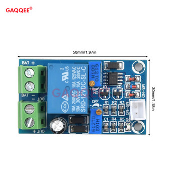 DC12V Storage Battery Protection Board Υπόταση Αυτόματος διακόπτης Recovery Protection Module Charging Controller Board