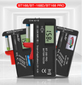 Tester de capacitate a bateriei BT-168, indicator de putere analogic inteligent, verificator de măsurare pentru baterii CD de celule 9V 1.5V AA AAA