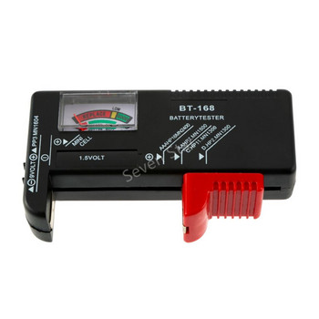 BT-168 тестер за капацитет на батерията, аналогов интелигентен електронен индикатор за захранване, проверка на мярката за 9V 1,5V AA AAA клетъчни CD батерии
