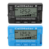 Digitālā akumulatora jaudas pārbaudītāja testera detektora akumulatora līdzsvara izlādes servo testeris LiPo testēšanai