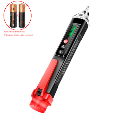 Multi Digital Test Pencil AC/DC Tester Non Contact Electrical Voltage Detector Test Pen LCD Display Screwdriver Electrician