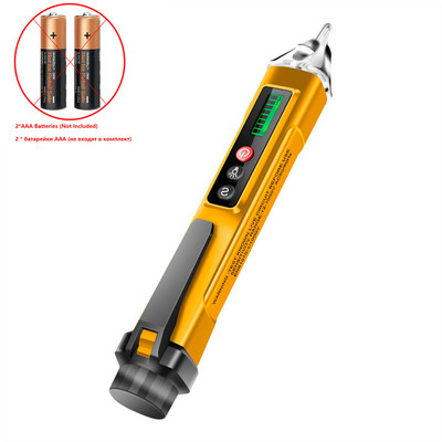 Multi Digital Test Pencil AC/DC Tester Non Contact Electrical Voltage Detector Test Pen LCD Display Screwdriver Electrician
