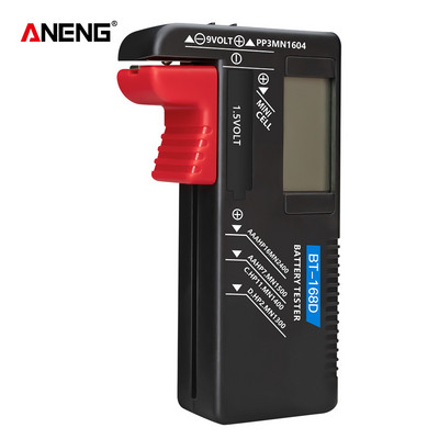 Tester digital universal de capacitate a bateriei BT-168D Indicator de încărcare în carouri de baterie Echipament electronic de testare pentru bricolaj intern