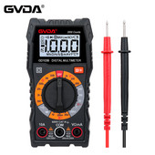 Multimetru digital GVDA Professional AC DC Tensiune Curent Rezistență Continuitate Tester Tensiune Digital True RMS Multimetro