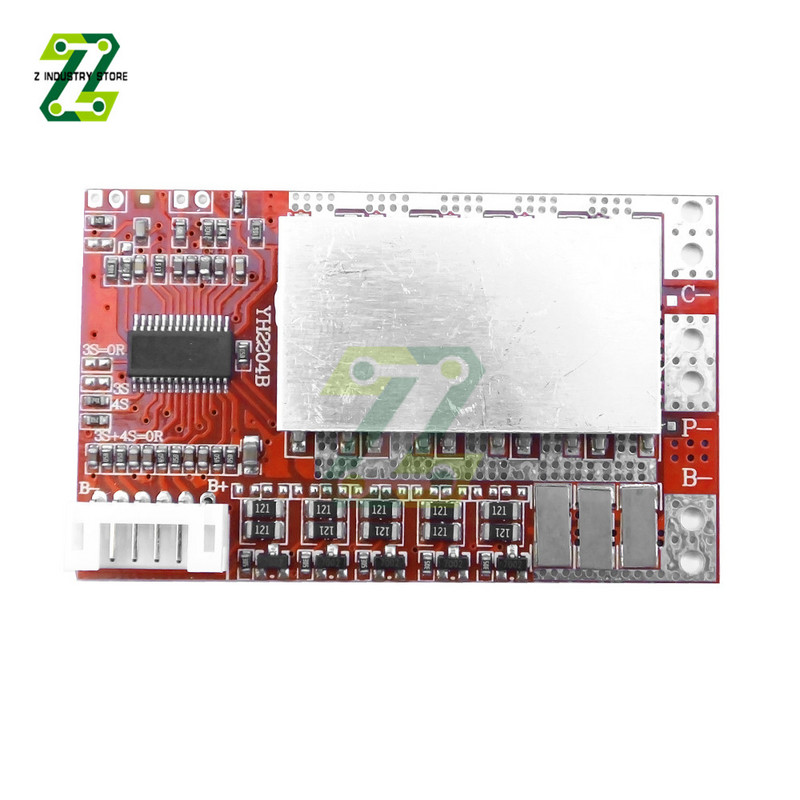 3S 5S 50A 3.7V 18650 Lithium Battery Protection Board 3.7V Lithium Iron Phosphate Battery BMS Board with Balance
