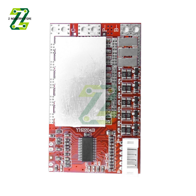 3S 5S 50A 3.7V 18650 Lithium Battery Protection Board 3.7V Lithium Iron Phosphate Battery BMS Board with Balance