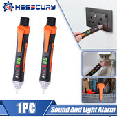 Ανιχνευτής τάσης Smart Non-Contact Voltage Circuit Tester Pen Meter 12-1000V Current Electric Sensor Test Pencil Ψηφιακό AC/DC