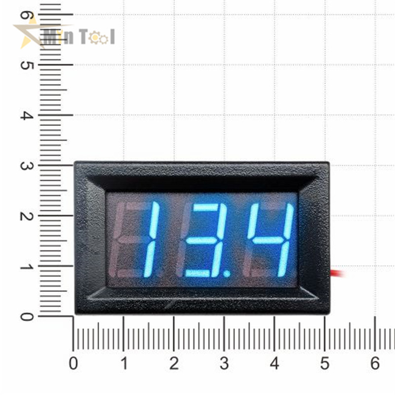 0,56 inča DC 4,5-30V Mini LCD digitalni voltmetar Voltmetar Ploča Volt Tester Detektor Monitor 2 žice LED Voltmetar
