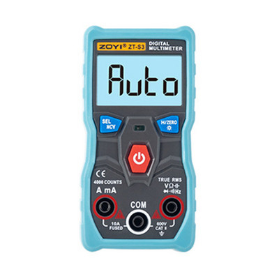 Multimetru digital inteligent ZT-S1/ZT-S2/ZT-S3/ZT-S4, 4000 de numărători, tester profesional de temperatură cu diodă de frecvență, mini condensator