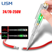 Inteliģenta sprieguma testera pildspalva maiņstrāvas bezkontakta indukcijas jaudas detektors elektriskais skrūvgriezis indikators ķēdes pārbaudītāja rīki