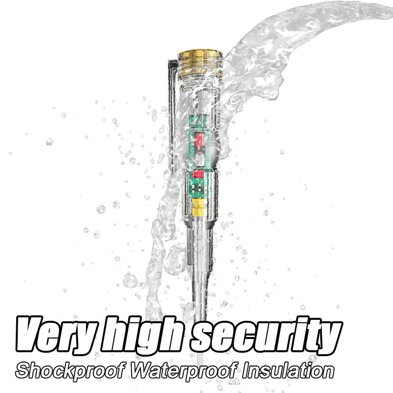 Inteliģenta sprieguma testera pildspalva maiņstrāvas bezkontakta indukcijas jaudas detektors elektriskais skrūvgriezis indikators ķēdes pārbaudītāja rīki