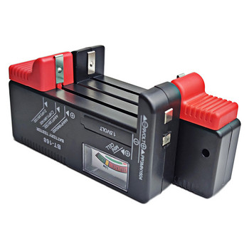 1Pcs BT-168 BT-168D Цифров тестер за батерии LCD дисплей AA/AAA/C/D/9V/1.5V Детектор за проверка на капацитета на клетъчната батерия