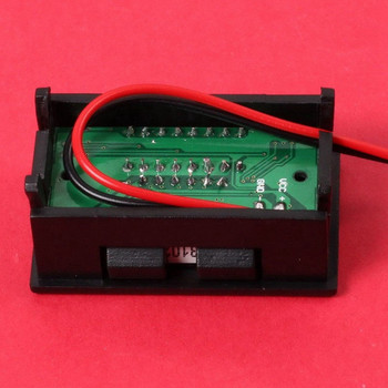 Ένδειξη χωρητικότητας μπαταρίας μολύβδου 2X 12V ACID Επίπεδο φόρτισης Έλεγχος LED Μπλε βολτόμετρο