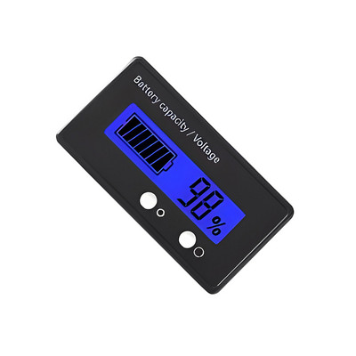 Akkumulátor kapacitás jelző Módosított alkatrész kijelző Voltmérő