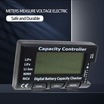 Тестер Цифров инструмент за проверка на капацитета на батерията Многофункционален измервателен уред Преносим литиево-йонен