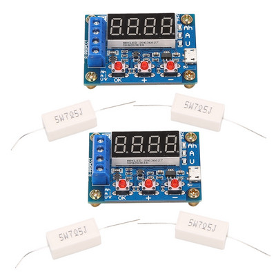 2X ZB2L3 aku tester LED digitaalne ekraan 18650 liitiumaku toiteallika testi takistus plii-happe mahtuvus