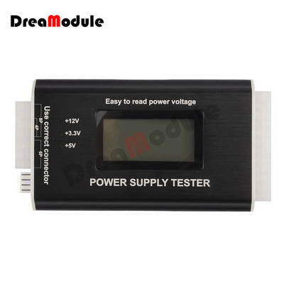 Ψηφιακή οθόνη LCD Υπολογιστής υπολογιστή 20/24 ακίδων Έλεγχος τροφοδοτικού ελέγχου Γρήγορη παροχή ρεύματος Εργαλείο διαγνωστικού ελεγκτή μέτρησης ισχύος