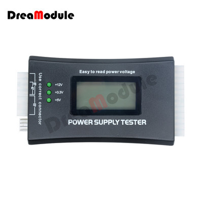 Ψηφιακή οθόνη LCD Υπολογιστής υπολογιστή 20/24 ακίδων Έλεγχος τροφοδοτικού ελέγχου Γρήγορη παροχή ρεύματος Εργαλείο διαγνωστικού ελεγκτή μέτρησης ισχύος