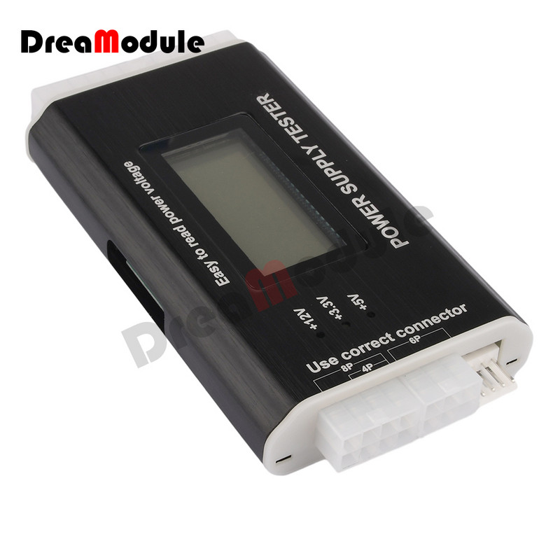 Ψηφιακή οθόνη LCD Υπολογιστής υπολογιστή 20/24 ακίδων Έλεγχος τροφοδοτικού ελέγχου Γρήγορη παροχή ρεύματος Εργαλείο διαγνωστικού ελεγκτή μέτρησης ισχύος