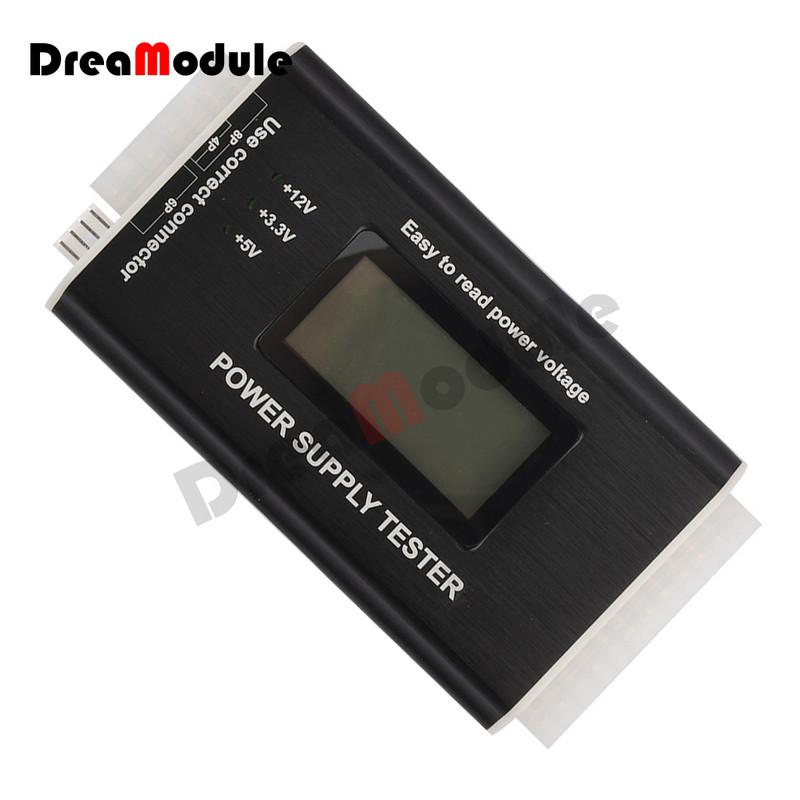 Ψηφιακή οθόνη LCD Υπολογιστής υπολογιστή 20/24 ακίδων Έλεγχος τροφοδοτικού ελέγχου Γρήγορη παροχή ρεύματος Εργαλείο διαγνωστικού ελεγκτή μέτρησης ισχύος