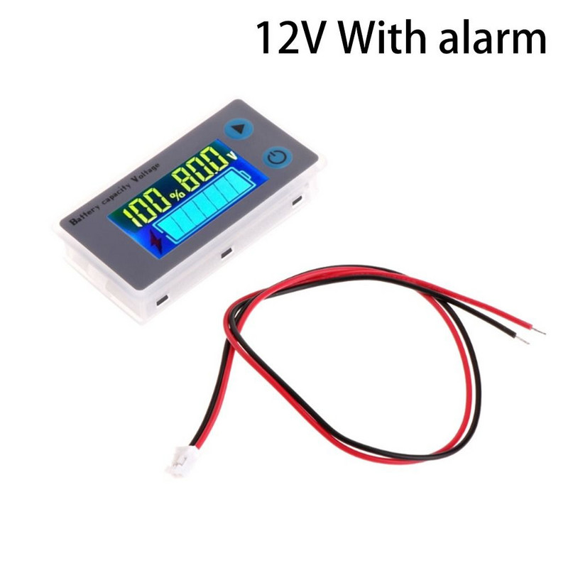 Universaalne akumonitori mõõteriist LCD-ekraan aku mahu indikaatori moodul auto plii-happe indikaator 10-100V