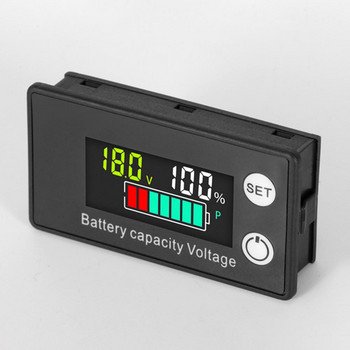 Практичен дизайн за калибриране Лесна инсталация Двужилен уред за измерване на напрежението Индикатор за капацитета на батерията Домашно захранване