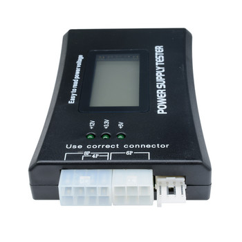 LCD цифров дисплей PC компютър ATX 20/24 пинов тестер за захранване Check Quick Bank Supply Power Measuring Diagnostic Tester Tool