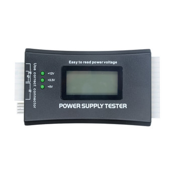 LCD цифров дисплей PC компютър ATX 20/24 пинов тестер за захранване Check Quick Bank Supply Power Measuring Diagnostic Tester Tool